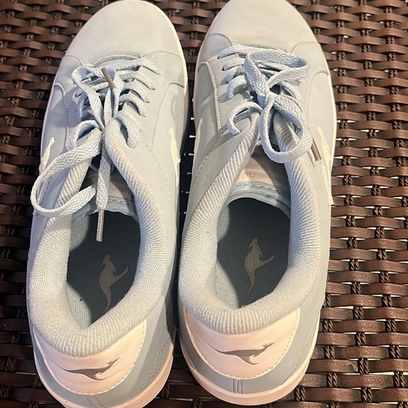 KangaROOS blue lace up casual skater sneakers size 12 - Picture 6 of 13